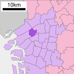 Fukushima-ku in Osaka City